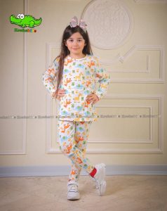 ست بلوز شلوار طرح زرافه