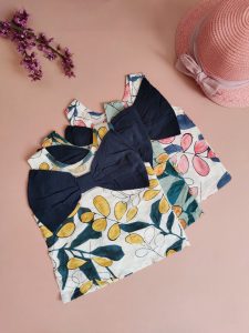 خرید اینترنتی تاپ حلقه ای پاپیون بزرگ شیک
