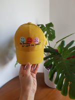 کلاه بچه گانه رنگی زرد
