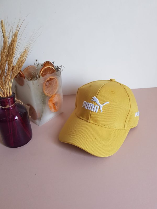 کلاه اسپرت puma رنگی زرد