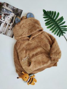 هودی اسپرت تدی قهوه ای