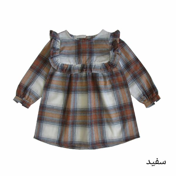 خرید اینترنتی جدیدترین مدل پیراهن چهارخانه دخترانه شیک (ارزان و زیبا)