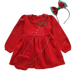 خرید اینترنتی جدیدترین مدل پیراهن دخترانه یلدایی شیک (ارزان و زیبا)