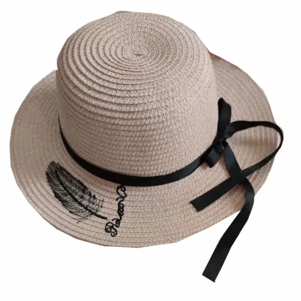 خرید اینترنتی جدیدترین مدل کلاه حصیری دخترانه شیک (ارزان و زیبا)