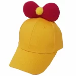 کلاه گپ دخترانه زرد