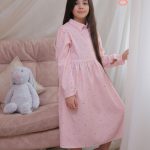 پیراهن کبریتی دخترانه تی تی گل