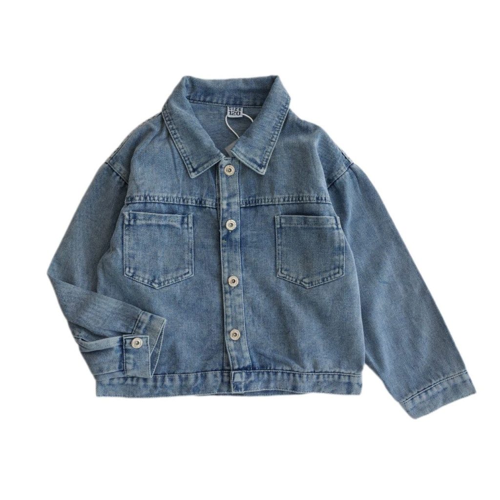 کت جین دخترانه خرس پولکی