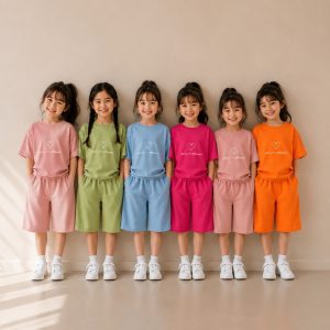 ست تیشرت شلوارک ترنم